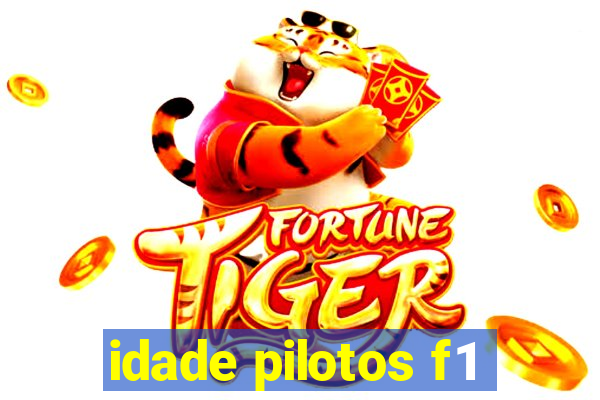 idade pilotos f1